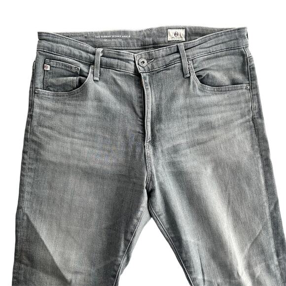 Adriano Goldschmied The Farrah Skinny Ankle Jean Dark Grey Wash Size 31R - Picture 3 of 10